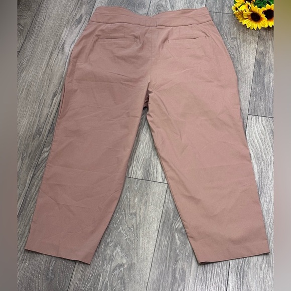 Super High-Waisted Cropped Utility Trouser Pants NWT - Picture 5 of 14